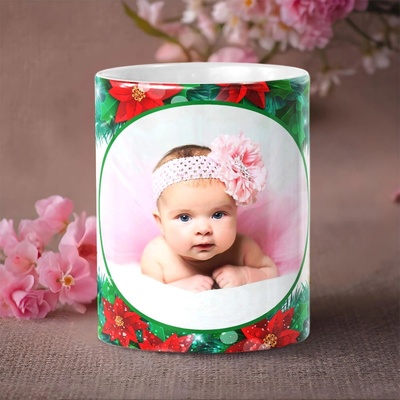 Art gift Чаша със снимка - Коледа 01