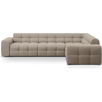 Micadoni Кафяв ъглов диван (десен ъгъл/L форма) Kendal - Micadoni (MIC_RC_L_137_F1_KENDAL2)