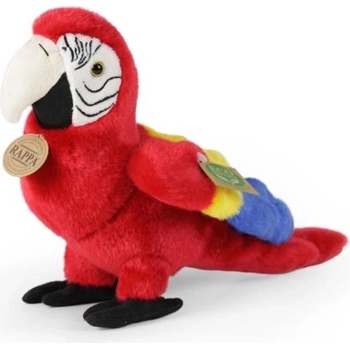 Rappa Плюшено червено папагалче Ара Араканга 24 см eco-friendly