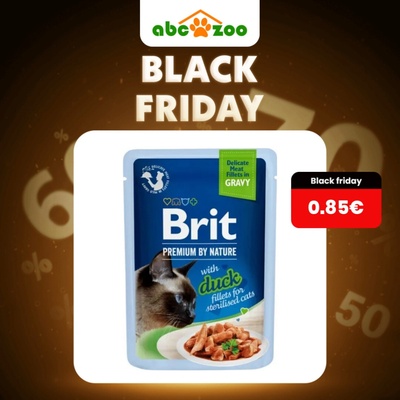 Brit Premium Cat Sterilised Duck 85 g