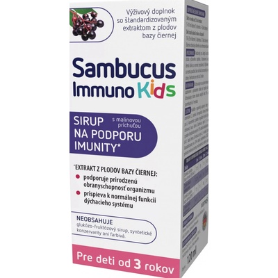Sambucus Immuno kids sirup 120 ml