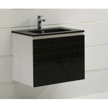 Inter Ceramic Конзолен PVC шкаф ICP 6555 B "ЕНИЯ", Inter Ceramic, с умивалник, 65x46x55см (6555 B)