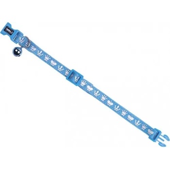 Image 1 of NOBBY Нашийник за котка "Royale" със звънче - син, ширина 10 мм обиколка - 20-30 см NOBBY Германия 78077-06