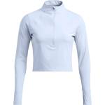 Under Armour Горнище с цип Under Armour Women's Launch Elite Half-Zip Long-Sleeve Performance Top - Blue