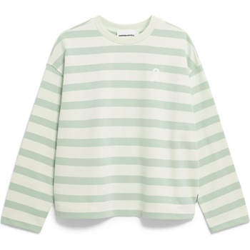 ARMEDANGELS Дамски пуловер ARMEDANGELS Women's Frankaa Maarlen Bold Jumper - Undyed / Foam (117-3158-0414)