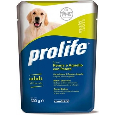 Zoodiaco Prolife Adult jehněčí a sob se bramborami 300 g