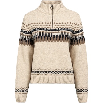 The Mountain Studio Дамски вълнен пуловер The mountain studio Women's Ski Lambswool Sweater Merino jumper - Castle Wall (105-6509-0213)