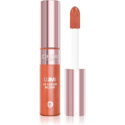 L'Oréal Paris Tekutá tvářenka Lumi Liquid Blush 627 Warm Peach 10 ml – Zboží Dáma