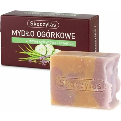 Skoczylas uhorkové mydlo s citrónovou trávou a levanduľou 100 g