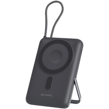 4smarts Enterprise Pocket Wireless Power Bank 10000mAh 22.5W Qi2 Space Grey (541407)