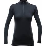 Devold Дамско мериносово термобельо Devold Breeze Woman Half Zip Neck Merino base layer - Black - размер XL (115-0656-0215)