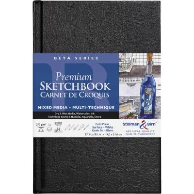 Clairefontaine Skicár Beta 14x21 6 cm 270gsm Tvrdá väzba
