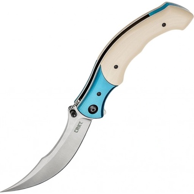 CRKT RITUAL IVORY BLUE Assisted CR-7471