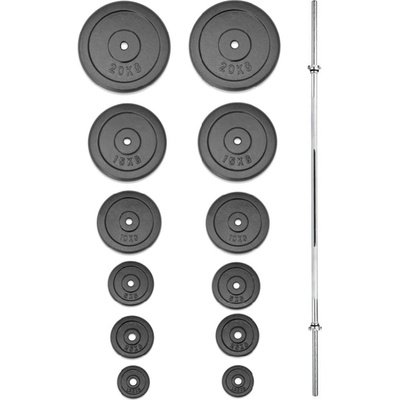 TRINFIT nakládací činka PREMIUM kovová 115 kg