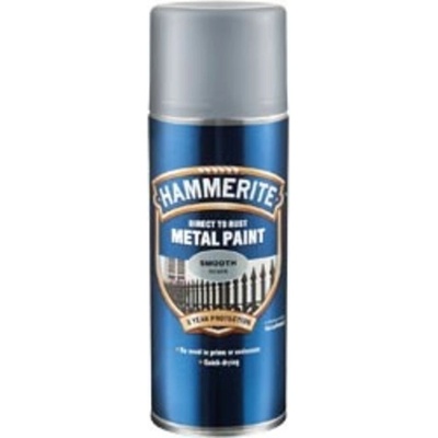 Hammerite Priamo na hrdzu sprej 400 ml strieborná