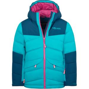TROLLKIDS Детско синтетично яке Trollkids Girl's Narvik Jacket Pro Synthetic jacket - Dark Turquoise / Madeira Blue / Bright Berry - размер 98 (EU) (703-4660-0212)