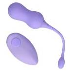 Loveline Vibrating Egg with Remote Control - Violet Harmony (P26725)