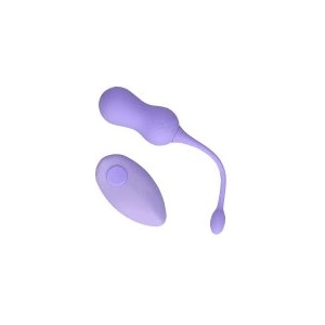 Loveline Vibrating Egg with Remote Control - Violet Harmony (P26725)