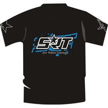 SRT tričko s logom čierne