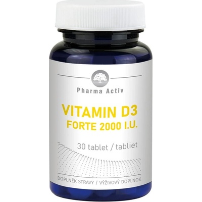 Pharma Activ Vitamín D3 Forte 2000 IU 30 tabliet