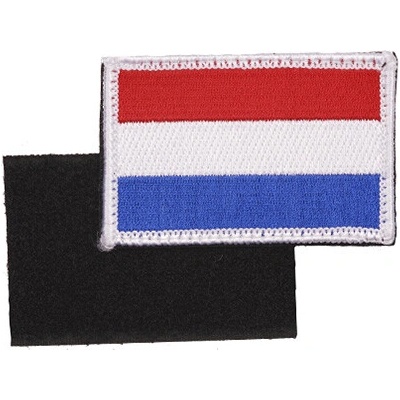 FOSTEX Nášivka vlajka HOLANDSKO VELCRO
