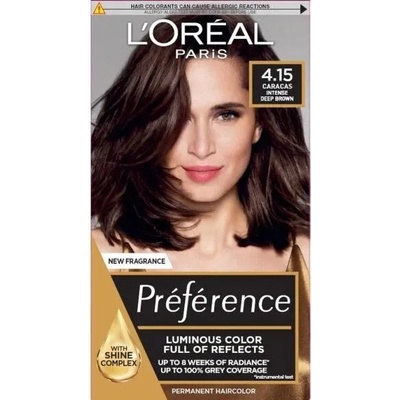 L'Oréal L'Oréal Préférence Боя за коса, 4.15 Caracas
