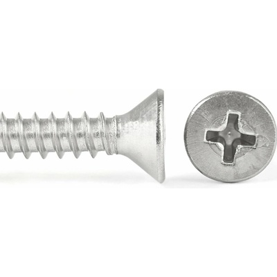 Šroub do plechu nerez A2, zapuštěná hlava, DIN 7982 - 2.9x6.5 – Hledejceny.cz