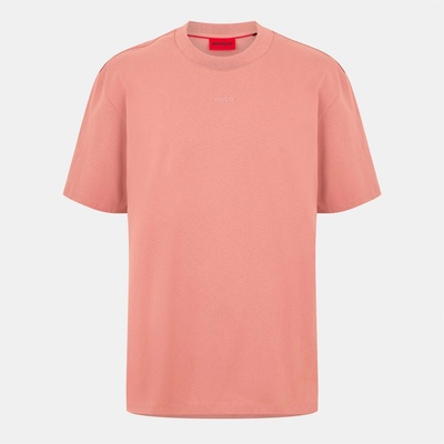 Hugo Тениска Hugo Mens Dapolino T-shirt - Open Pink