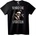 NOONEBRAND Тениска Череп: 'Дойдох само да видя задници' - 6XL, Black