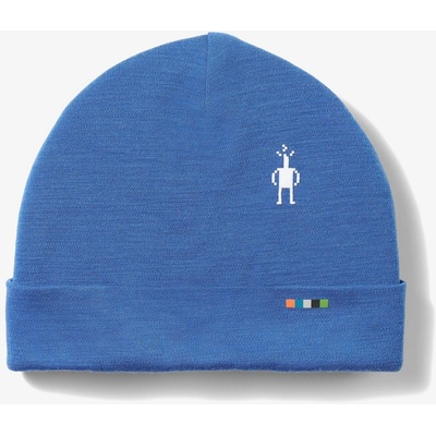 SMARTWOOL Kids' Thermal Merino Reversible Cuffed B Royal Indigo