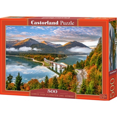 Castorland Sylvenstein jazero Nemecko 500 dielov