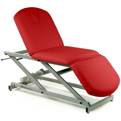 Mobercas Elektrické lehátko CE-2137 Farba čalúnenia: 11 tmavo zelená GREEN 5069, Šírka lehátka: 62 cm od 190 x 62 cm od 52 kg 17 farieb + darček: Stolička