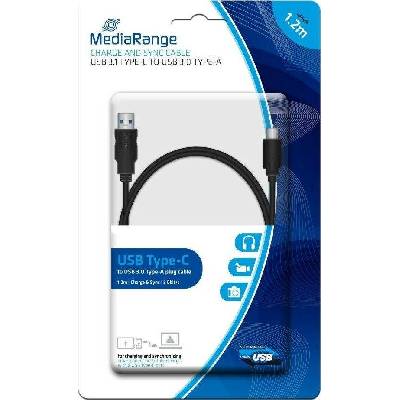 MediaRange MRCS160 USB-A – USB-C USB 1,2m černý