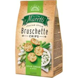 Maretti Марети брускети сметана и лук 140гр