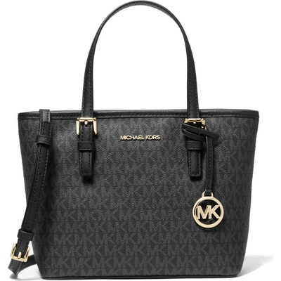Michael Kors Jet Set Travel Extra-Small Logo Top-Zip Tote bag Black – Hledejceny.cz
