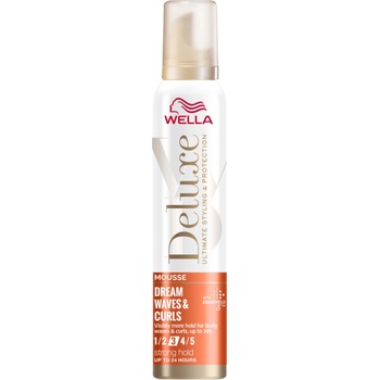 Wella Deluxe Пяна за коса Dream Curls 3, 200 ml