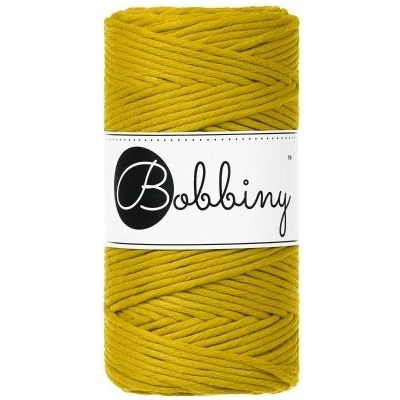 Bobbiny Macramé Cord 3 mm Kari (Spicy yellow)