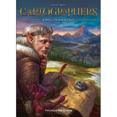 Thunderworks Games Настолна игра Cartographers: A Roll Player Tale - семейна
