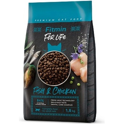 Fitmin cat For Life Adult Fish and Chicken new 1,8 kg