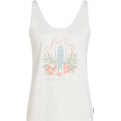 O'Neill Дамски топ O'Neill Women's Graphic Tanktop - Snow White - размер XS (916-6623-0411)