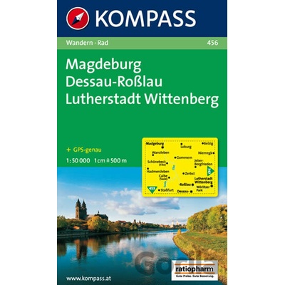 Magdeburg,Dessau,Lutherstadt 456 / 1:50T NKOM