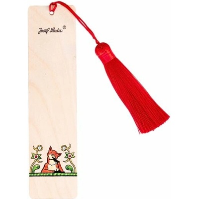 BeWooden Dřevěná záložka do knihy Kmotra Liška – Josef Lada © – Zboží Dáma