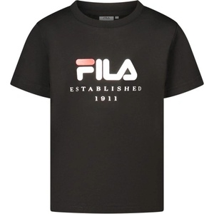 Fila Тениска с къс ръкав за момичета fila, Размер 18m, Цвят Черен (fak0432_ne80010)
