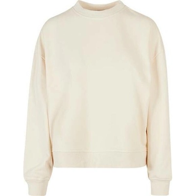 Build Your Brand dámská oversized mikina BY212 White Sand