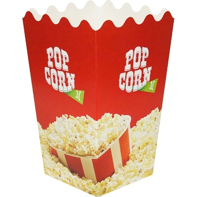 Popkornovač.cz Papírová krabička na popcorn s potiskem 0,9l – Zboží Dáma