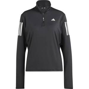 adidas Дамска тениска Adidas Women's Own the Run Half-Zip Running shirt - Black - размер XXS (916-2796-0111)