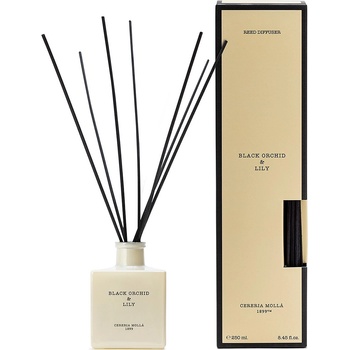 Cereria Mollá Ароматни пръчици Cereria Molla - Black Orchid & Lily, 250 ml (251323)
