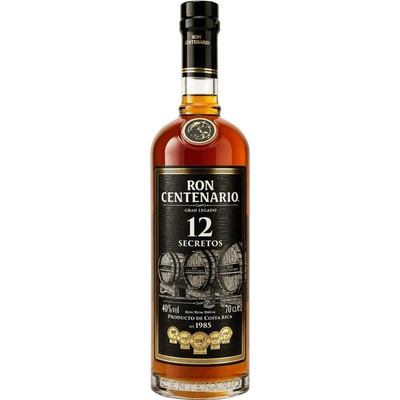 Ron Centenario 12 Secretos Gran Legado 40% 0,7 l (holá láhev)