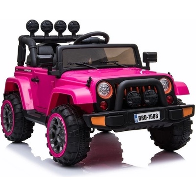 RAMIZ Elektrické autíčko Jeep BRD-7588 4x4 ružové