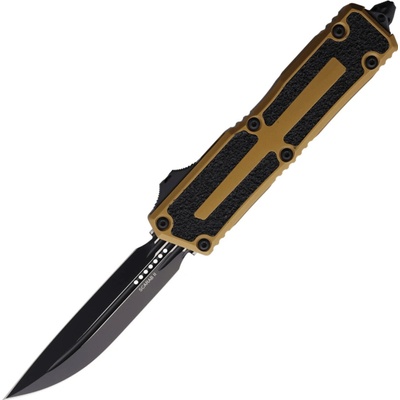 Microtech SCARAB II GEN III D/E-S BLACK STANDARD TAN 1180-1TA